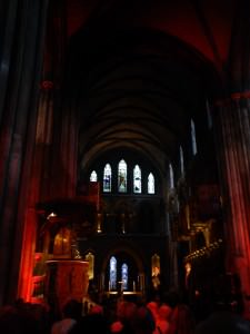 Dracula reading at St. Patrick's cathedral, The Centenary of Bram Stoker's Death in Dublin