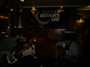 Guinness banner, Arthur's Day