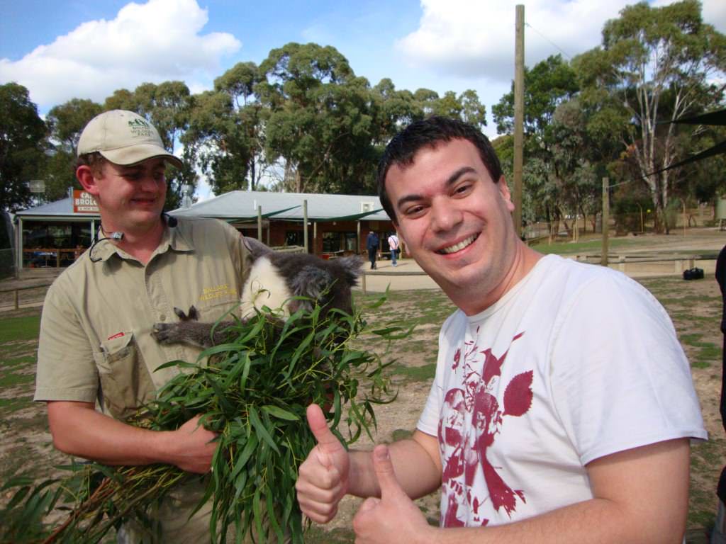 Hanging with Aussie animals