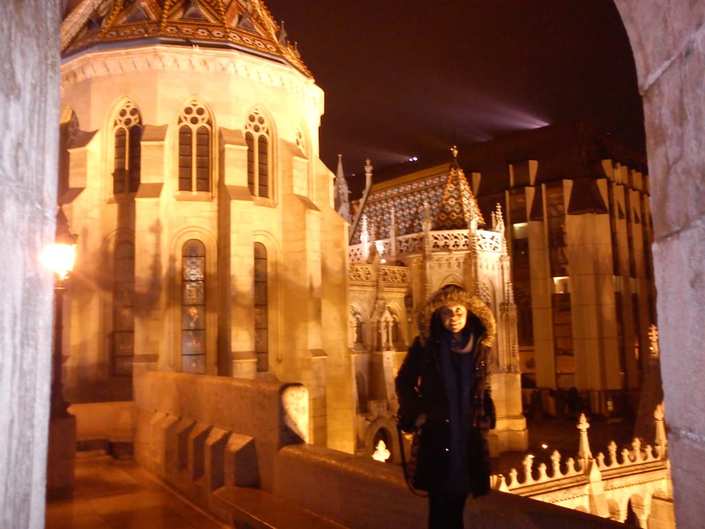 Castle Hill at night, Budapest