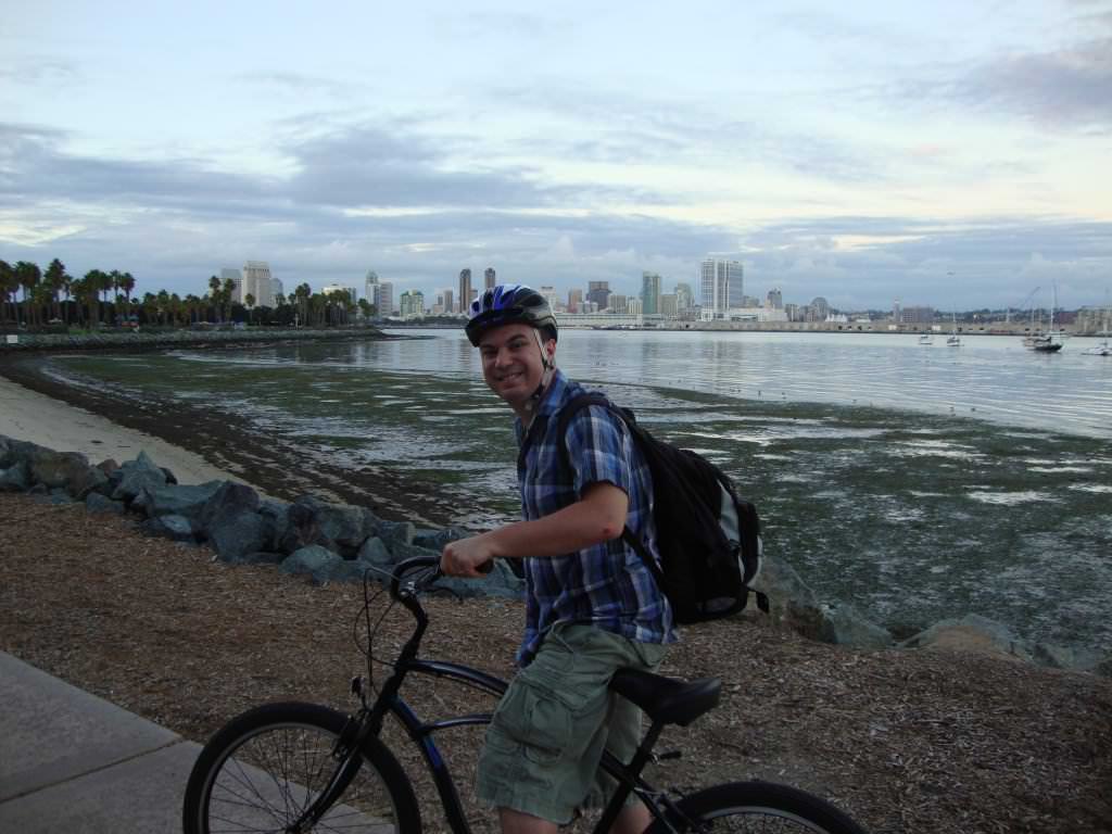 renting a bike on coronado island