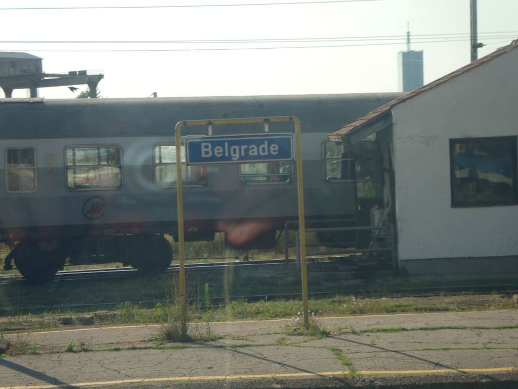 Belgrade Train Station. American in Belgrade 