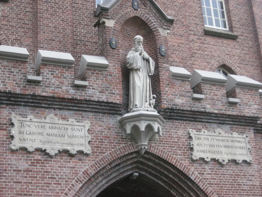 Entrance to the de Koningshoeven Trappist abbey of La Trappe, the La Trappe brewery