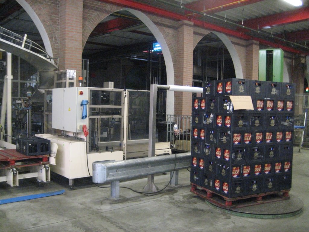 Inside arches of the La Trappe brewery 