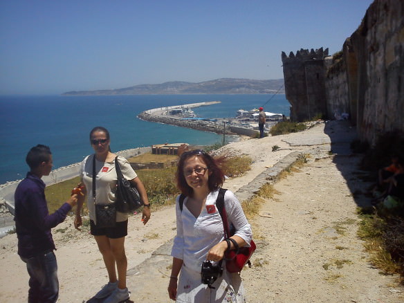 View of the Mediterranean from Tangier