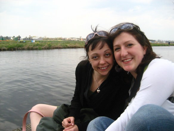 Picnicking in the Dutch village of Hillegom during tulip season, with one of the closest friends we made while living in Amsterdam. Met through CS.