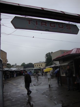 ridiculous Latgale Tirgus flea market