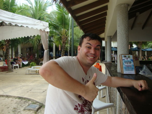 Beach bar in Singapore, beach in singapore