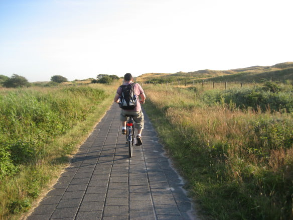 Biking on Texel