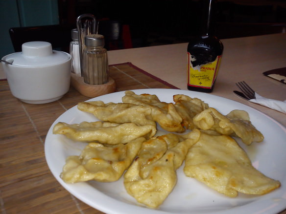 Pierogi at a Polish Milk Bar, things to do in Krakow