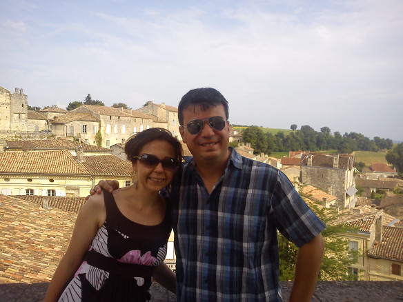 Saint Emilion, France in summer 2013