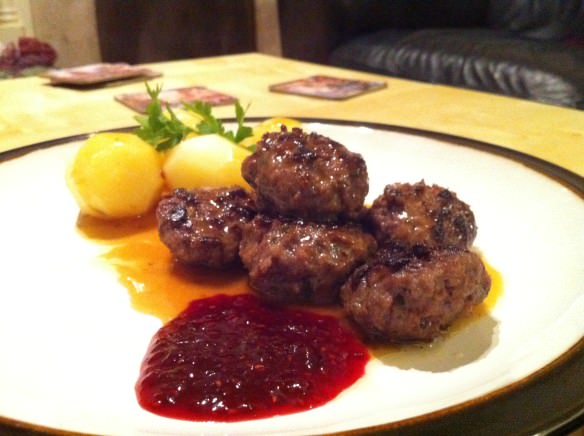 Our take on Swedish meatballs, International Recipe Contest