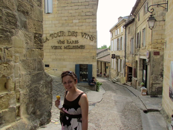 day trip from bordeaux, passion fruit sorbet