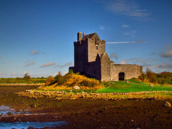 touring the west coast of Ireland - Kinvara castle