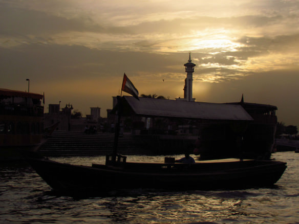 Dubai - from a river taxi