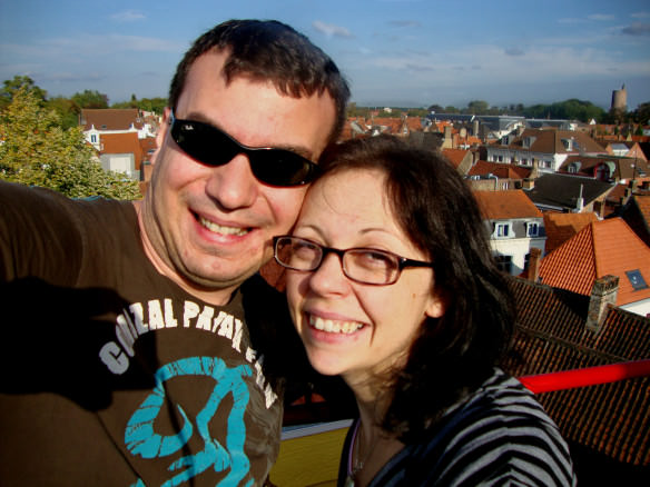 Taking in the scenery after some Romance and Indulgence in Brugge