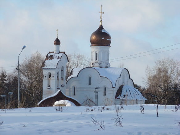 Church of Resurrection of Christ. Peredelkino, Russia http://commons.wikimedia.org/wiki/File:Church_of_Resurrection_of_Christ._Peredelkino,_Moscow_region,_Russia.jpg