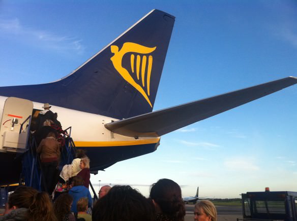 boarding - Ryan air