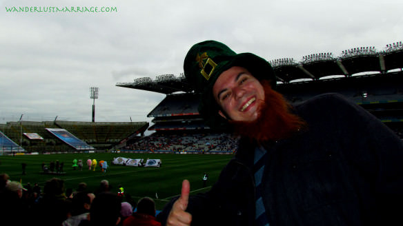 Alex at Croke Park