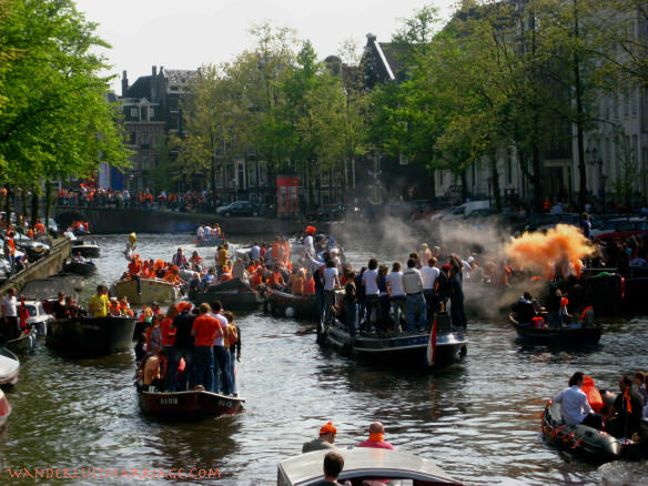 Queensday on the Canals