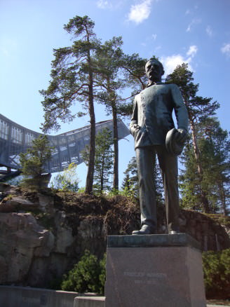 Holmenkollen ski jumping venue in Oslo