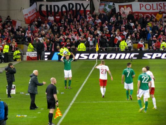 Ireland vs Poland football