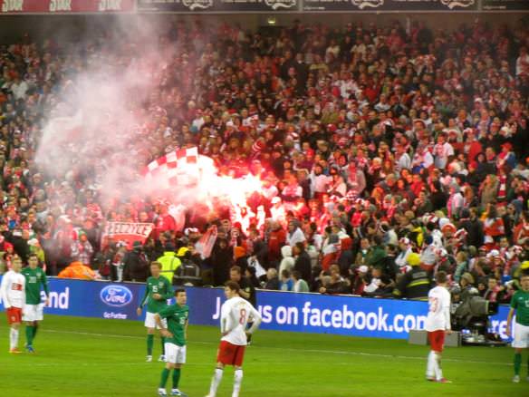 European football flares