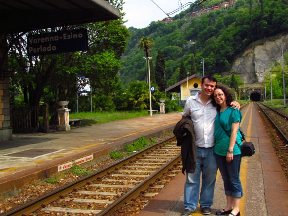 Varenna, Italy train station