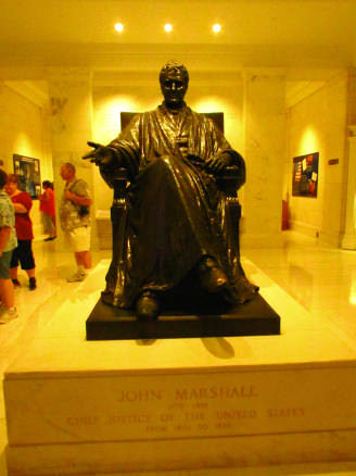Supreme Court- John Marshall Statue