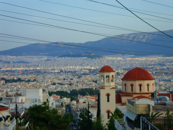 Athens from Aega Barbara