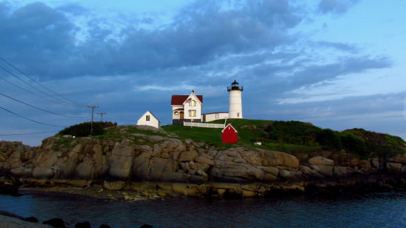 Nubble Lighthouse in York, New Hampshire