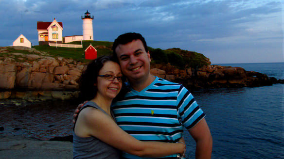 Nubble Lighthouse, Maine sunset