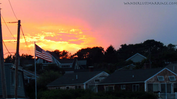 Sunset in Maine