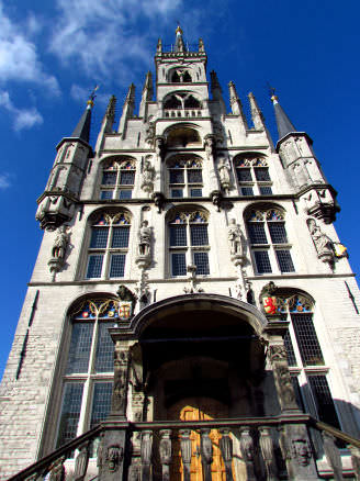 Gouda City Hall in the Grote Markt