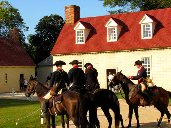 Mount Vernon- Colonial Horses