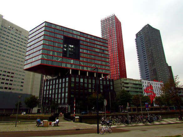 Rotterdam's Unique Skyline