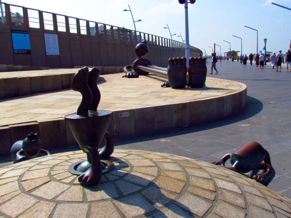 Scheveningen upside down