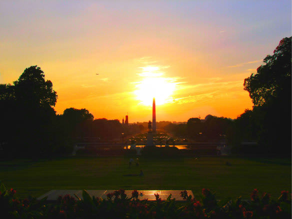 Washington Monument Sun PiercingV2