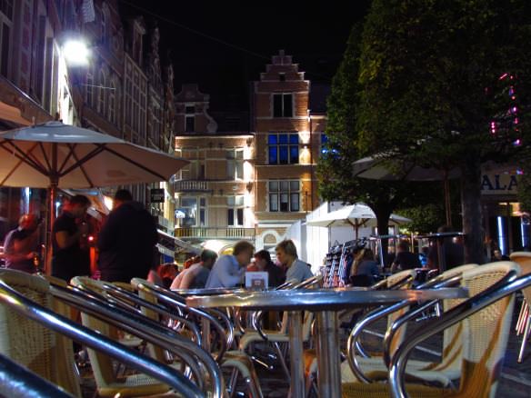 The cafe terraces of Leuven are wonderful for dining al fresco. 