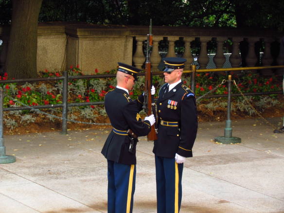 Changing of the Guard at Arlington Cemetery