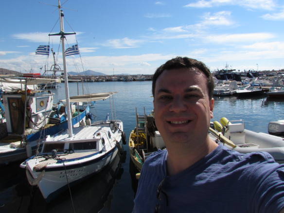 The lovely seaside town of Varkiza, just outside Athens, is great for a meal and to swim at nearby beaches, which I unfortunately didn't get to this past visit.