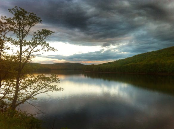 The Green Mountain National Forest in Vermont. 