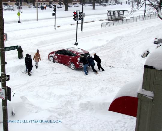 Stuck? Comm Ave Allston