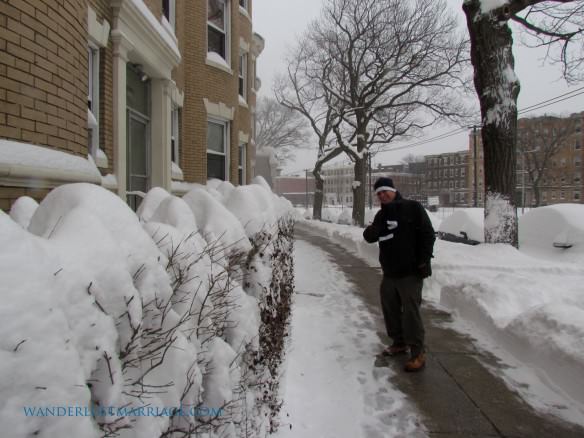 Comm Ave during Juno