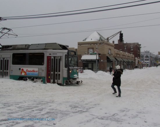 Harvard Ave and the T - Juno