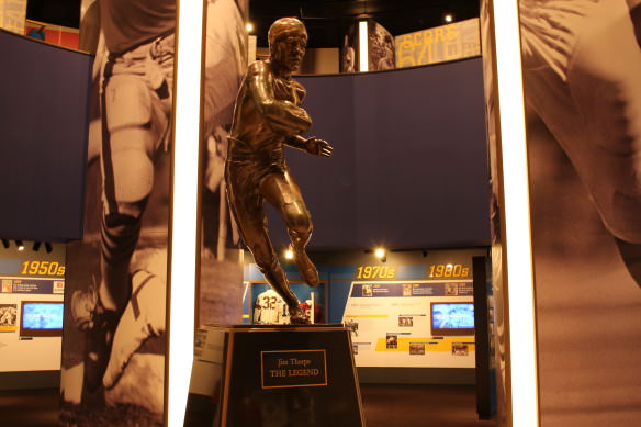 Jim Thorpe Statue, Pro Football Hall of Fame, Canton