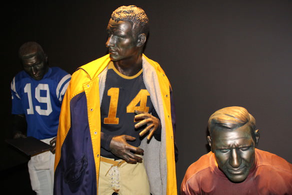 Pro Football Hall of Fame statues