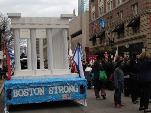 Boston Strong float, 2015 Greek Independence Day Parade