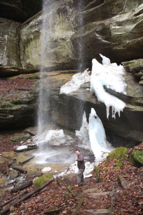 Hocking Hills State Park, Ohio, 10 year wedding anniversary road trip