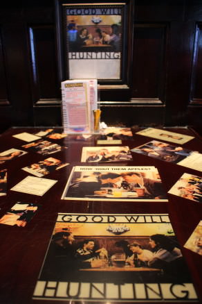 Goodwill Hunting Table, L Street Tavern in Southie